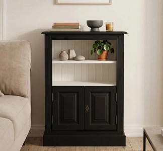 Casa Padrino Libreria stile country con 2 ante e 1 ripiano, 76 x 35 x 102 cm Casa Padrino Libreria stile country con 2 ante e 1 ripiano, 76 x 35 x 102 cm