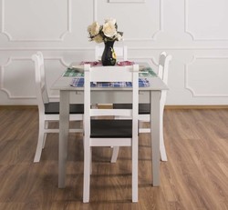 Casa Padrino Table à manger style campagne, 210 x 90 x 78 cm