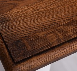 Casa Padrino Tavolo da pranzo stile country con piano in rovere, 210 x 90 x 78 cm