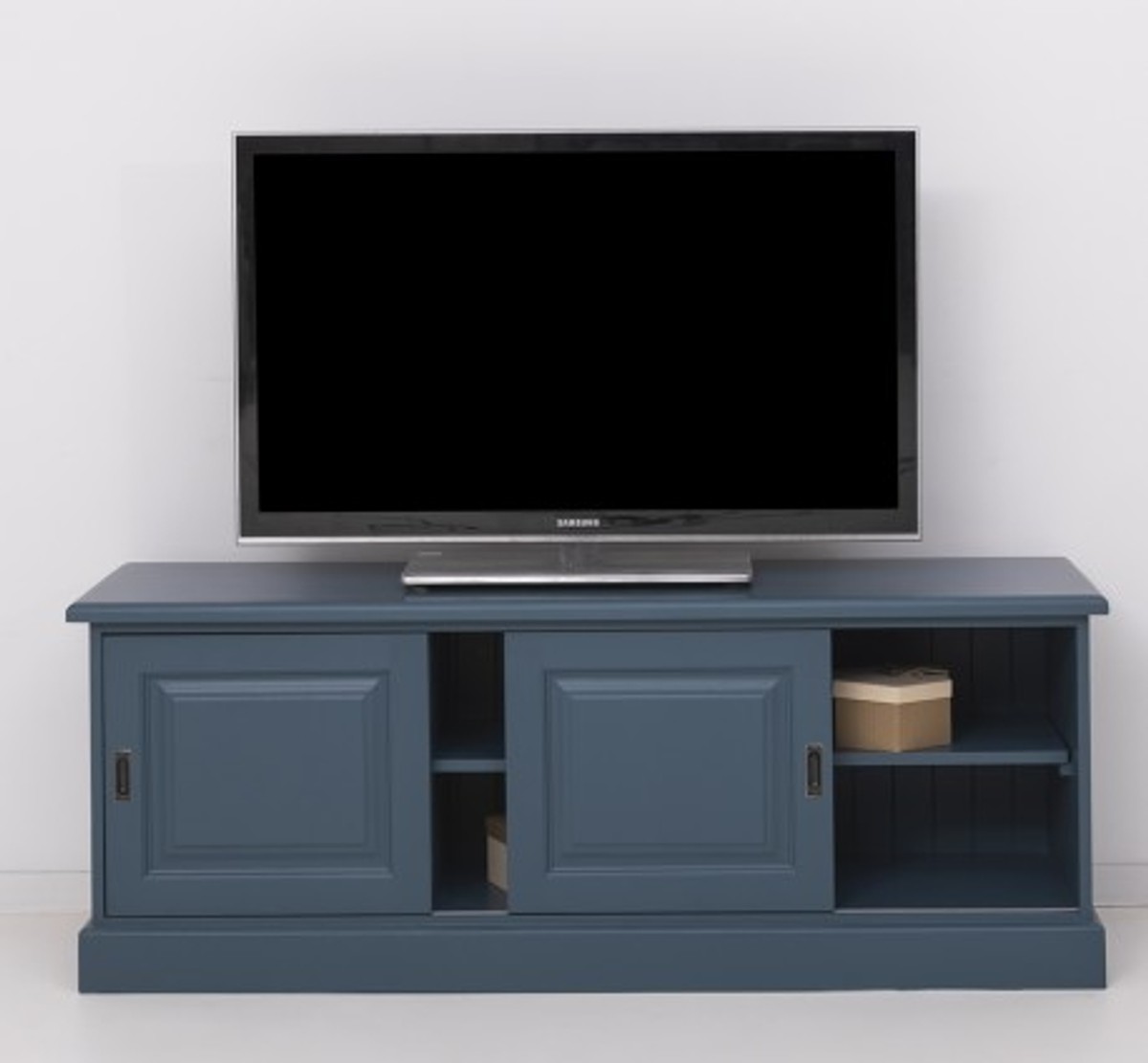 Casa Padrino Mueble de TV estilo rústico con 2 puertas correderas, 160 x 46 x 60 cm Casa Padrino Mueble de TV estilo rústico con 2 puertas correderas, 160 x 46 x 60 cm