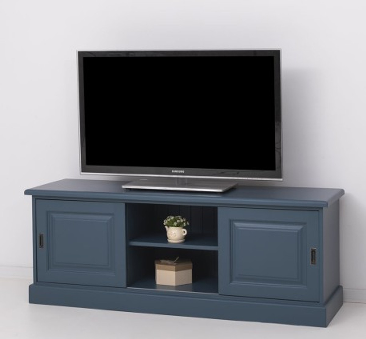 Casa Padrino Mueble de TV estilo rústico con 2 puertas correderas, 160 x 46 x 60 cm Casa Padrino Mueble de TV estilo rústico con 2 puertas correderas, 160 x 46 x 60 cm