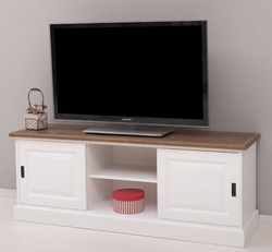 Casa Padrino Mueble de TV estilo rústico con 2 puertas correderas, 160 x 46 x 60 cm Casa Padrino Mueble de TV estilo rústico con 2 puertas correderas, 160 x 46 x 60 cm