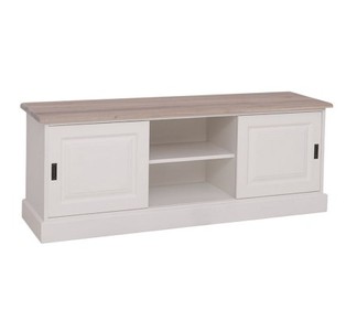 Casa Padrino Mobile TV stile country con 2 ante scorrevoli e piano in rovere, 160 x 46 x 60 cm Casa Padrino Mobile TV stile country con 2 ante scorrevoli e piano in rovere, 160 x 46 x 60 cm