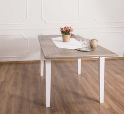 Casa Padrino Esstisch im Landhausstil mit Eichenholzplatte, 160 x 90 x 78 cm Casa Padrino Esstisch im Landhausstil mit Eichenholzplatte, 160 x 90 x 78 cm