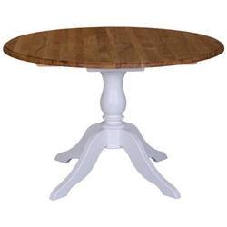 Casa Padrino Tavolo da pranzo stile country con piano in rovere, 120 x 120 x 78 cm Casa Padrino Tavolo da pranzo stile country con piano in rovere, 120 x 120 x 78 cm