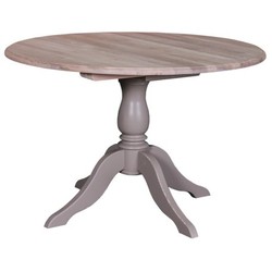 Casa Padrino Tavolo da pranzo stile country con piano in rovere, 120 x 120 x 78 cm Casa Padrino Tavolo da pranzo stile country con piano in rovere, 120 x 120 x 78 cm