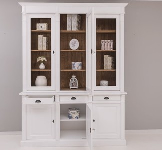 Casa Padrino Sideboard im Landhausstil mit 3 Türen, 183 x 51 x 240 cm