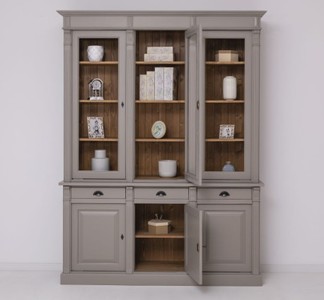 Casa Padrino Sideboard im Landhausstil mit 3 Türen, 183 x 51 x 240 cm