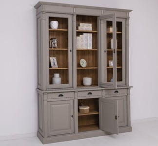 Casa Padrino Sideboard im Landhausstil mit 3 Türen, 183 x 51 x 240 cm