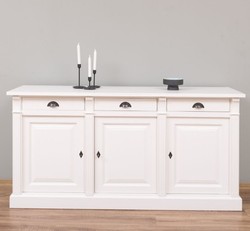 Casa Padrino Credenza stile country con 3 ante e 3 cassetti, 179 x 51 x 90 cm Casa Padrino Credenza stile country con 3 ante e 3 cassetti, 179 x 51 x 90 cm