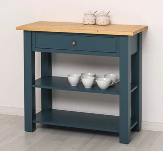 Casa Padrino Konsole im Landhausstil mit 1 Schublade, 100 x 45 x 89 cm