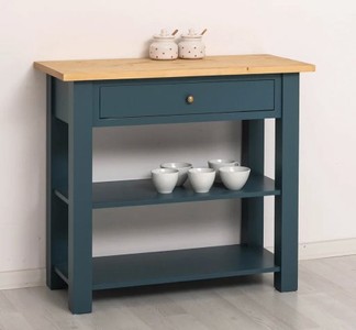 Casa Padrino Konsole im Landhausstil mit 1 Schublade, 100 x 45 x 89 cm