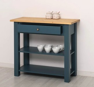 Casa Padrino Konsole im Landhausstil mit 1 Schublade, 100 x 45 x 89 cm