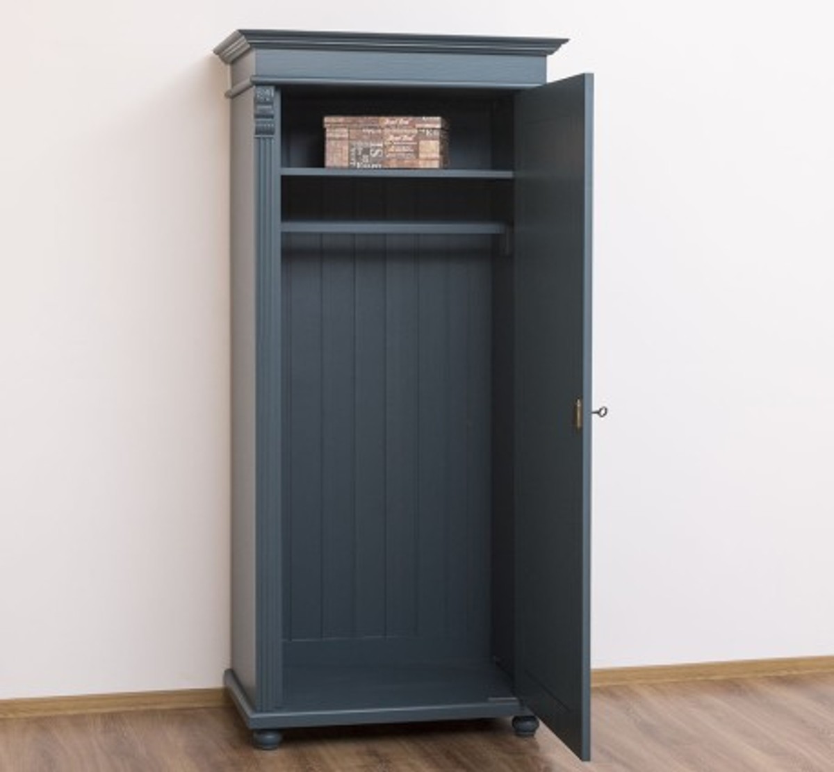 Casa Padrino Wardrobe Country Style with 1 door, 85 x 58 x 180 cm Casa Padrino Wardrobe Country Style with 1 door, 85 x 58 x 180 cm