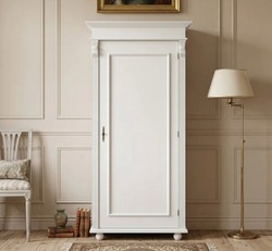 Casa Padrino Wardrobe Country Style with 1 door, 85 x 58 x 180 cm Casa Padrino Wardrobe Country Style with 1 door, 85 x 58 x 180 cm