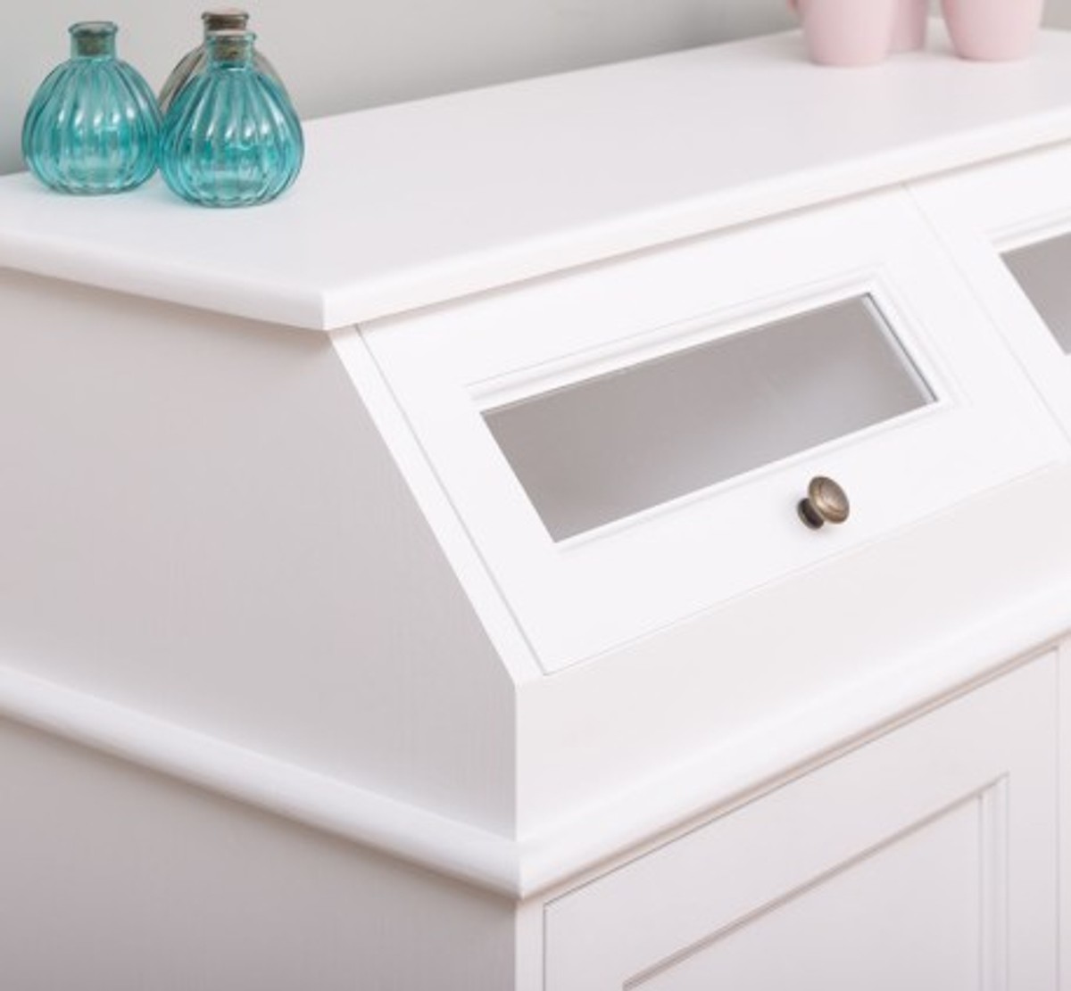 Casa Padrino Sideboard im Landhausstil mit 1 Tür und 3 Schubladen, 107 x 50 x 100 cm