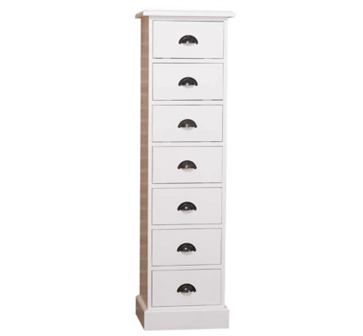 Casa Padrino Commode style campagne avec 7 tiroirs, 43 x 33 x 150 cm Casa Padrino Commode style campagne avec 7 tiroirs, 43 x 33 x 150 cm
