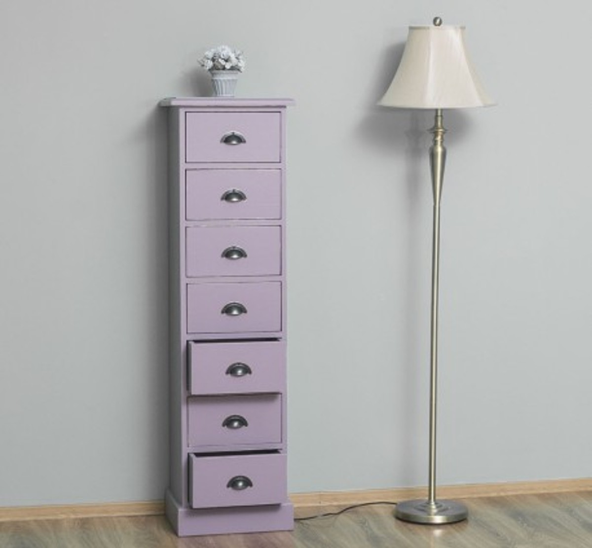 Casa Padrino Commode style campagne avec 7 tiroirs, 43 x 33 x 150 cm Casa Padrino Commode style campagne avec 7 tiroirs, 43 x 33 x 150 cm
