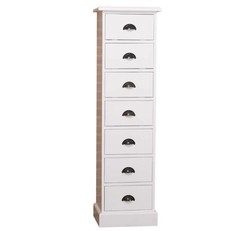 Casa Padrino Commode style campagne avec 7 tiroirs, 43 x 33 x 150 cm Casa Padrino Commode style campagne avec 7 tiroirs, 43 x 33 x 150 cm