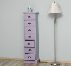 Casa Padrino Commode style campagne avec 7 tiroirs, 43 x 33 x 150 cm Casa Padrino Commode style campagne avec 7 tiroirs, 43 x 33 x 150 cm