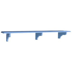 Casa Padrino Scaffale stile country, 120 x 25 x 16 cm
