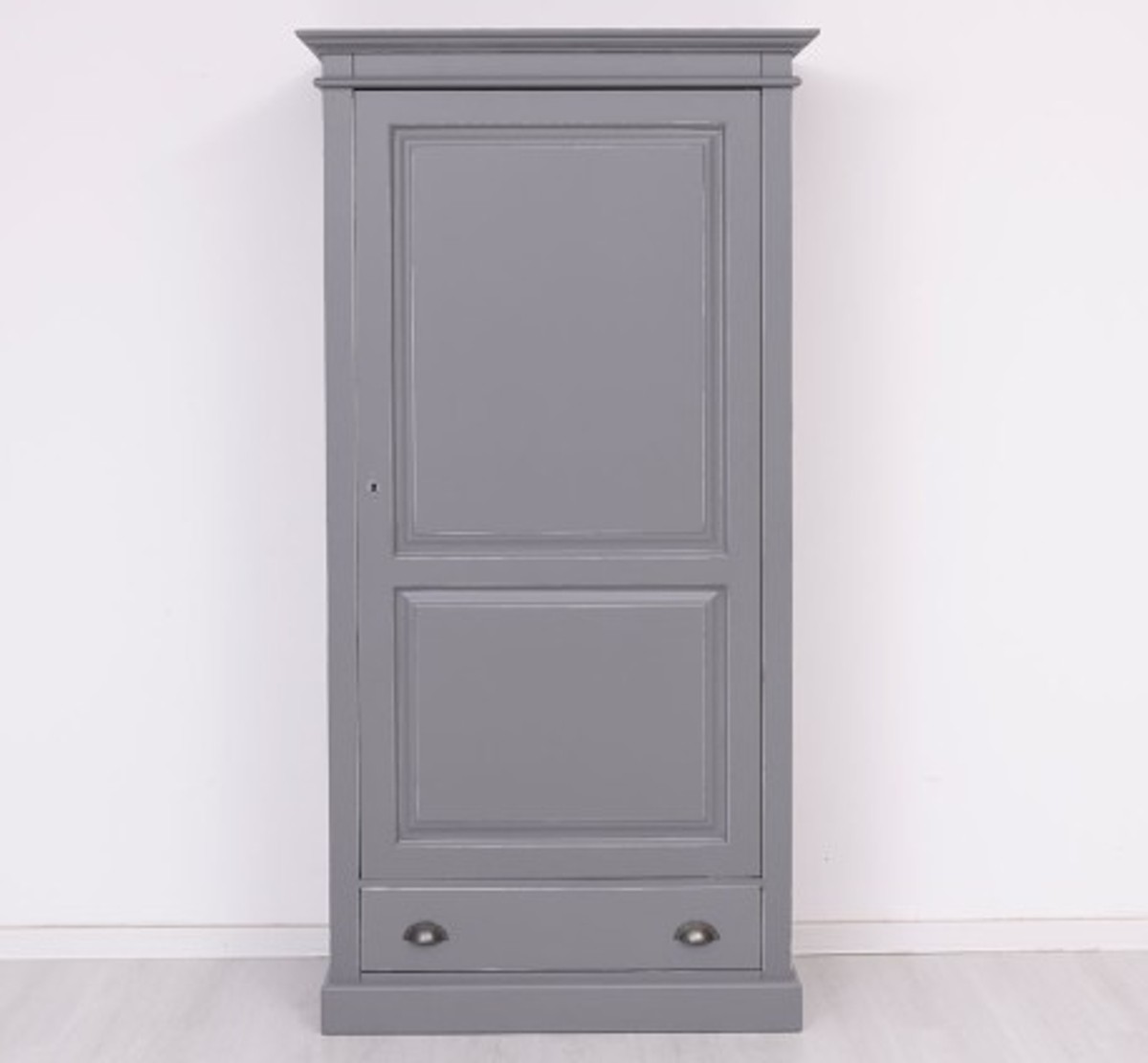 Casa Padrino Wardrobe Country Style with 1 door and 1 drawer, 103 x 59 x 200 cm Casa Padrino Wardrobe Country Style with 1 door and 1 drawer, 103 x 59 x 200 cm