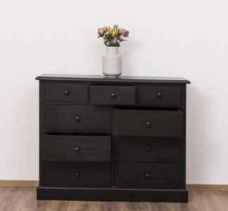 Casa Padrino Kommode im Landhausstil mit 9 Schubladen, 122 x 41 x 97 cm