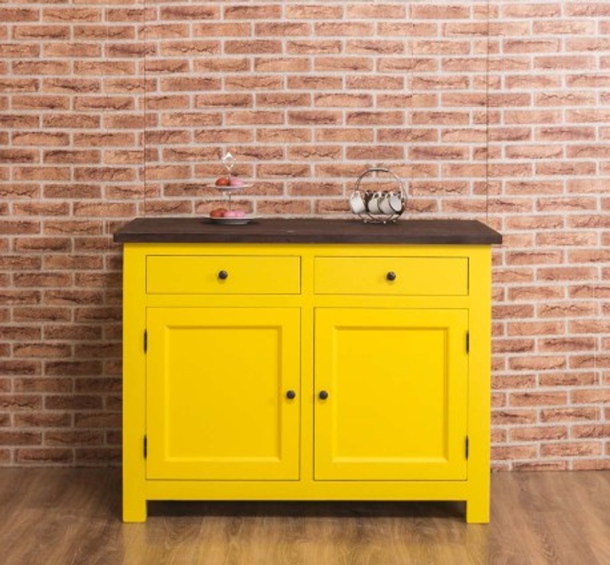 Casa Padrino Mueble de cocina estilo rústico con 2 puertas y 2 cajones, 120 x 65 x 90 cm Casa Padrino Mueble de cocina estilo rústico con 2 puertas y 2 cajones, 120 x 65 x 90 cm