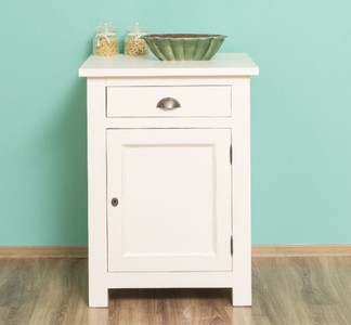 Casa Padrino Mobile da cucina stile country con 1 anta e 1 cassetto, 67 x 65 x 90 cm