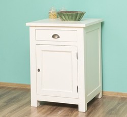 Casa Padrino Meuble de cuisine style campagne avec 1 porte et 1 tiroir, 67 x 65 x 90 cm