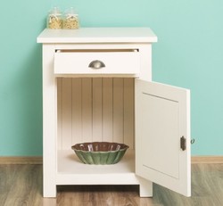 Casa Padrino Meuble de cuisine style campagne avec 1 porte et 1 tiroir, 67 x 65 x 90 cm