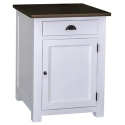 Casa Padrino Meuble de cuisine style campagne avec 1 porte et 1 tiroir, 67 x 65 x 90 cm