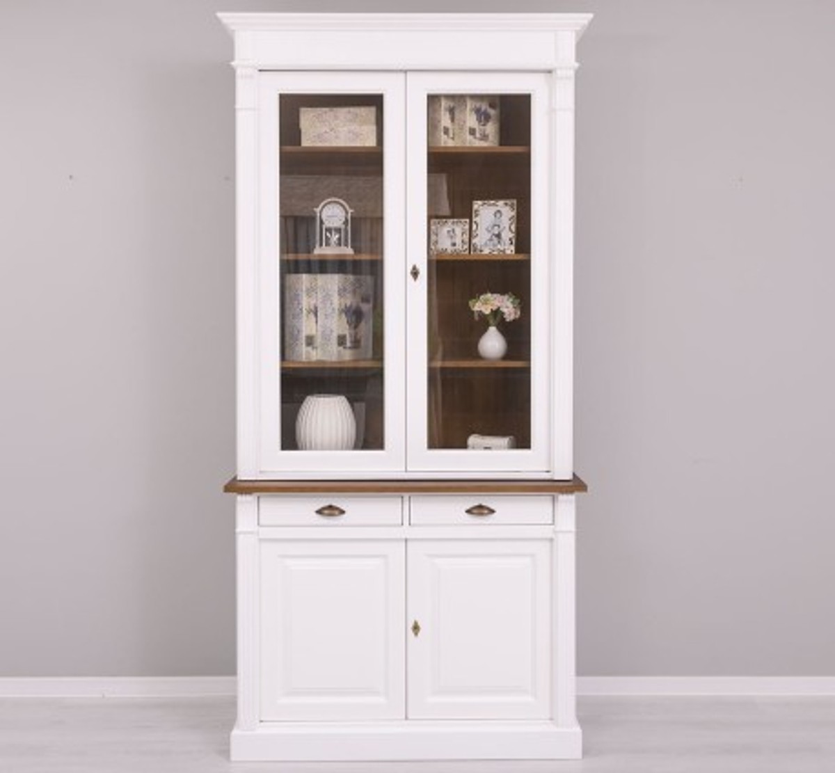 Casa Padrino Wardrobe Country Style with 2 doors, 120 x 51 x 240 cm Casa Padrino Wardrobe Country Style with 2 doors, 120 x 51 x 240 cm