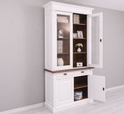 Casa Padrino Wardrobe Country Style with 2 doors, 120 x 51 x 240 cm Casa Padrino Wardrobe Country Style with 2 doors, 120 x 51 x 240 cm