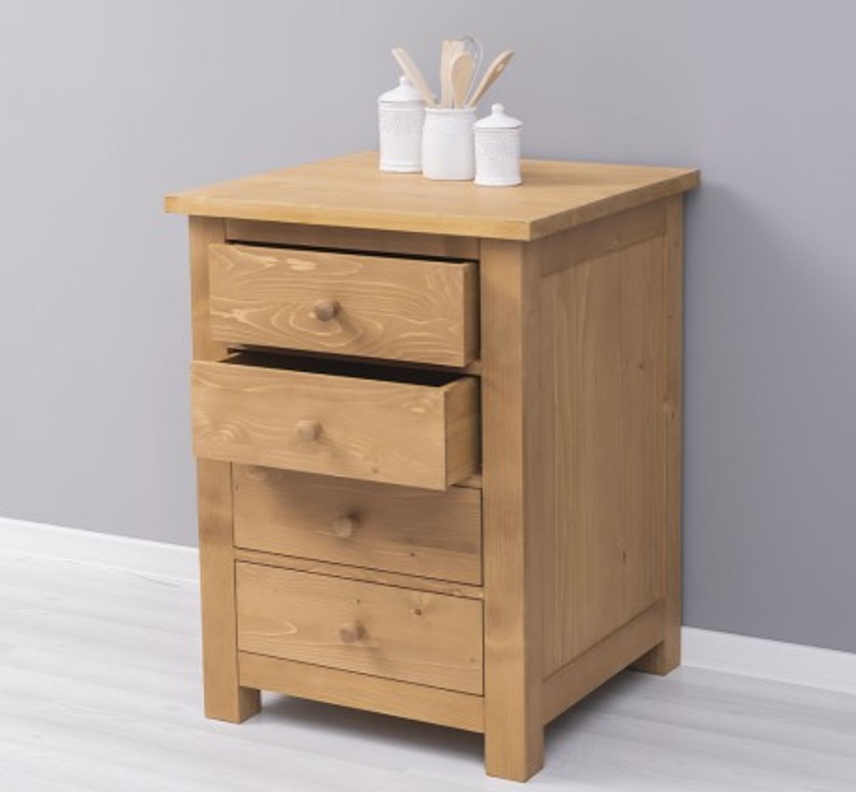 Casa Padrino Kitchen Cabinet Country Style with 4 drawers, 67 x 65 x 90 cm Casa Padrino Kitchen Cabinet Country Style with 4 drawers, 67 x 65 x 90 cm