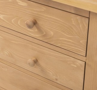 Casa Padrino Küchenschrank im Landhausstil mit 4 Schubladen, 67 x 65 x 90 cm