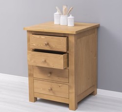 Casa Padrino Kitchen Cabinet Country Style with 4 drawers, 67 x 65 x 90 cm Casa Padrino Kitchen Cabinet Country Style with 4 drawers, 67 x 65 x 90 cm