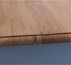 Casa Padrino Schrank im Landhausstil mit 2 Türen, 1 Schublade und Eichenholzplatte, 85 x 35 x 120 cm Casa Padrino Schrank im Landhausstil mit 2 Türen, 1 Schublade und Eichenholzplatte, 85 x 35 x 120 cm