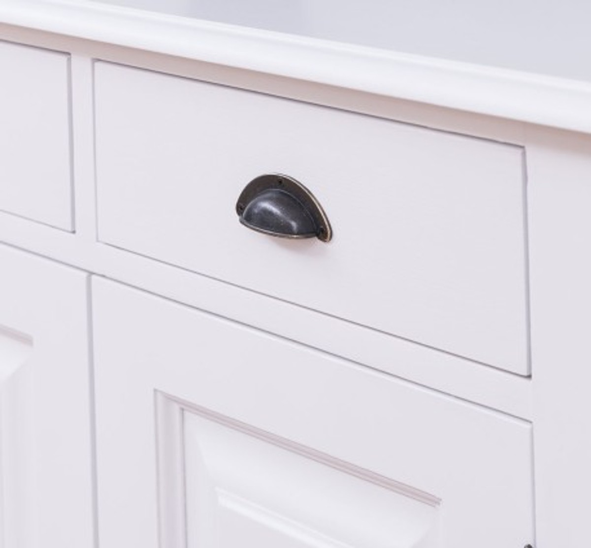 Casa Padrino Armoire style campagne avec 2 portes et 2 tiroirs, 85 x 35 x 85 cm Casa Padrino Armoire style campagne avec 2 portes et 2 tiroirs, 85 x 35 x 85 cm