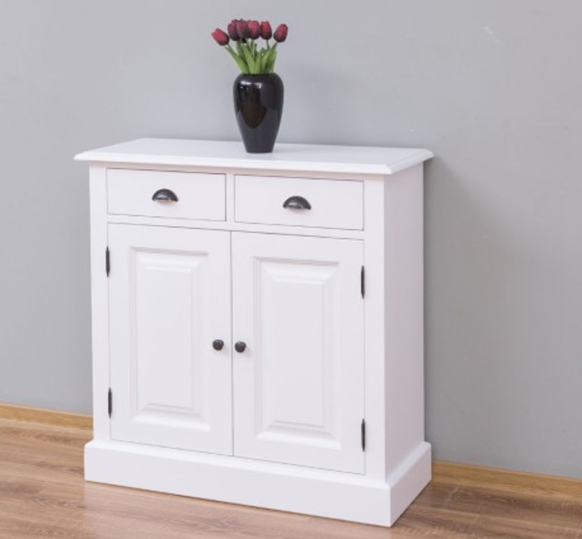 Casa Padrino Armoire style campagne avec 2 portes et 2 tiroirs, 85 x 35 x 85 cm Casa Padrino Armoire style campagne avec 2 portes et 2 tiroirs, 85 x 35 x 85 cm