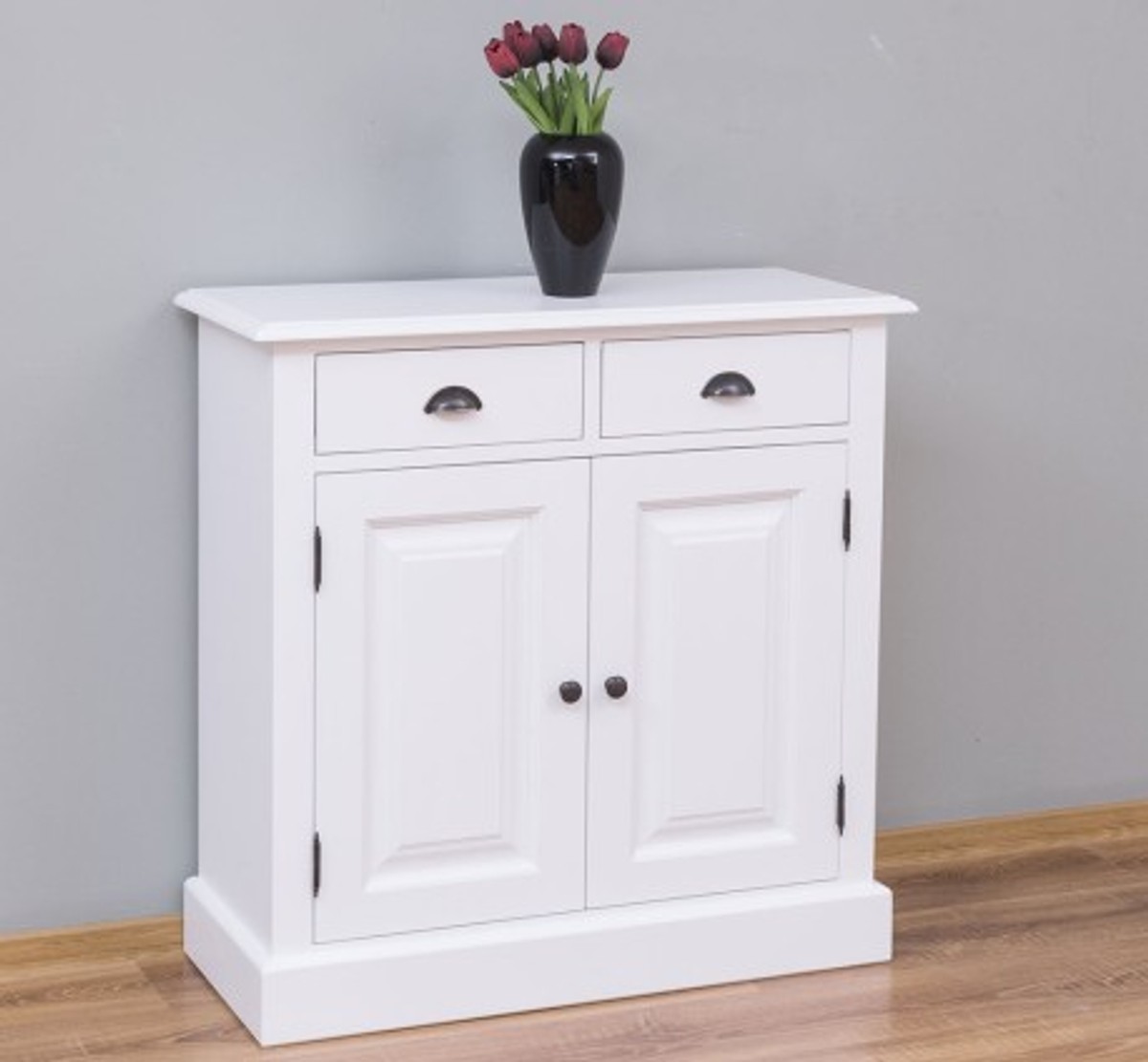 Casa Padrino Armoire style campagne avec 2 portes et 2 tiroirs, 85 x 35 x 85 cm Casa Padrino Armoire style campagne avec 2 portes et 2 tiroirs, 85 x 35 x 85 cm