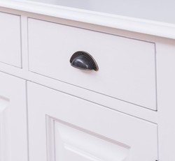 Casa Padrino Armoire style campagne avec 2 portes et 2 tiroirs, 85 x 35 x 85 cm Casa Padrino Armoire style campagne avec 2 portes et 2 tiroirs, 85 x 35 x 85 cm