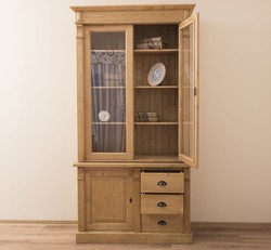 Casa Padrino Display Cabinet Country Style with 1 door, 120 x 51 x 228 cm