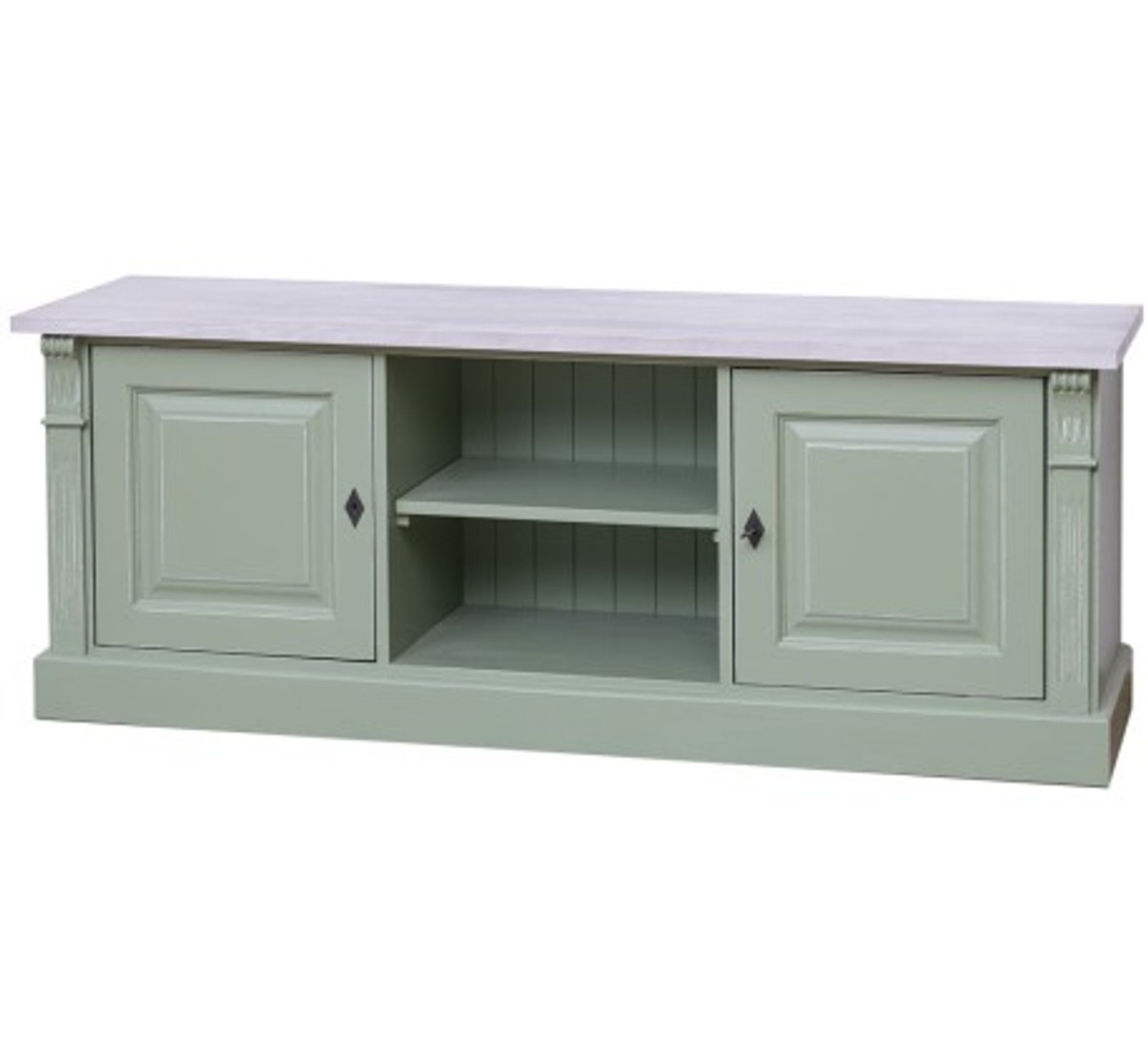 Casa Padrino Cómoda estilo rústico con 2 puertas, 160 x 46 x 60 cm Casa Padrino Cómoda estilo rústico con 2 puertas, 160 x 46 x 60 cm
