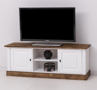 Casa Padrino Kommode im Landhausstil mit 2 Türen, 160 x 46 x 60 cm