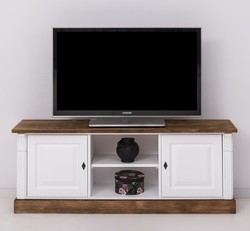 Casa Padrino Cómoda estilo rústico con 2 puertas, 160 x 46 x 60 cm Casa Padrino Cómoda estilo rústico con 2 puertas, 160 x 46 x 60 cm