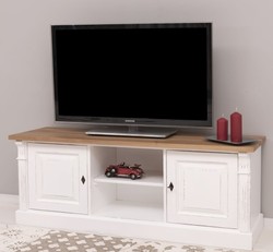 Casa Padrino Cómoda estilo rústico con 2 puertas y tablero de roble, 160 x 49 x 60 cm Casa Padrino Cómoda estilo rústico con 2 puertas y tablero de roble, 160 x 49 x 60 cm