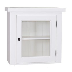 Casa Padrino Kitchen Cabinet Country Style with 1 glass door, 67 x 31 x 65 cm Casa Padrino Kitchen Cabinet Country Style with 1 glass door, 67 x 31 x 65 cm