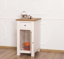 Casa Padrino Mueble de cocina estilo rústico con 1 puerta y 1 cajón, 50 x 65 x 90 cm Casa Padrino Mueble de cocina estilo rústico con 1 puerta y 1 cajón, 50 x 65 x 90 cm