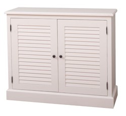 Casa Padrino Sideboard im Landhausstil mit 2 Türen, 108 x 37 x 90 cm Casa Padrino Sideboard im Landhausstil mit 2 Türen, 108 x 37 x 90 cm